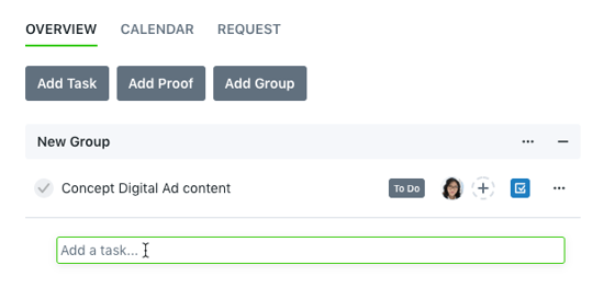 Add a task field