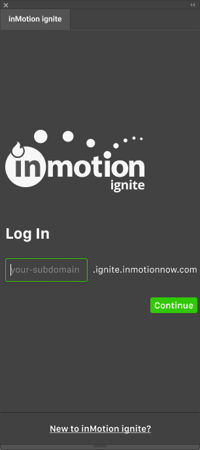 Mobile app - login