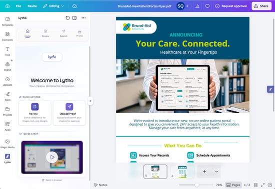  Lytho Canva Integration