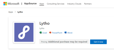 Lytho Add-in
