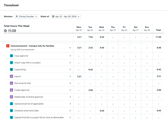 Timesheet