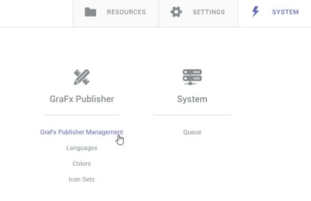 System tab