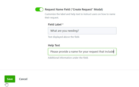 Custom Text details