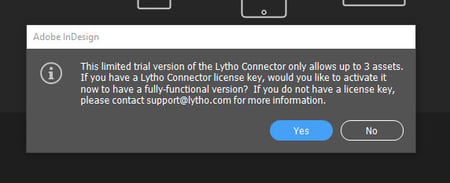  LinkSync Connector installation message