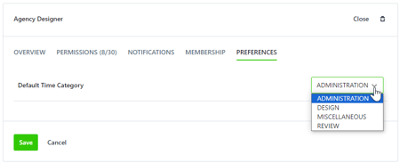 Role Preferences