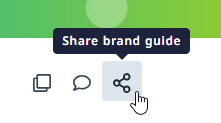 share brand guide icon