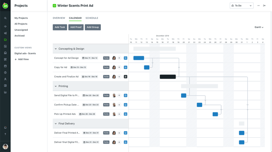 Gantt Views