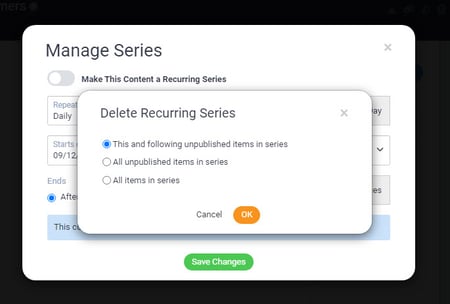 Delete a Series