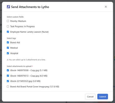 Attachment options