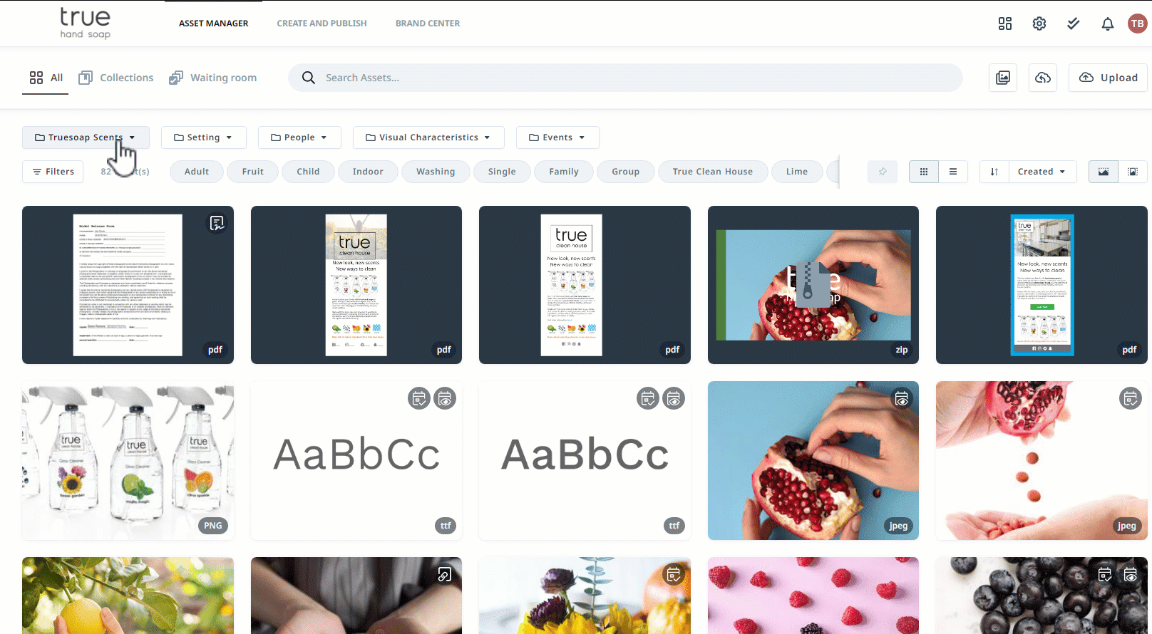 Tag menus