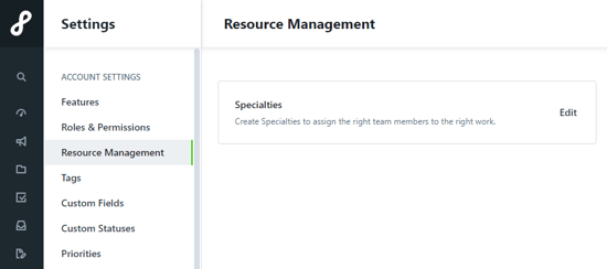 Specialties&nbsp;feature