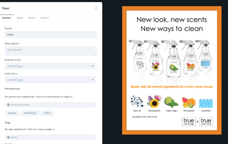 General Template Settings