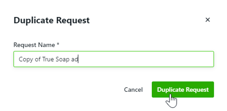 naming request