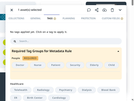 Metadata rules
