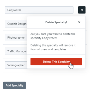 delete confirmation