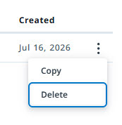 Delete Access Key