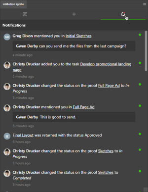 Viewing Notifications