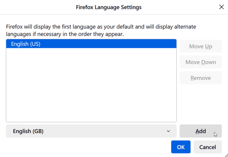 Adding languages