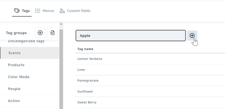 Add tag option
