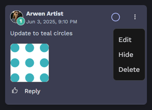 Hiding Comments
