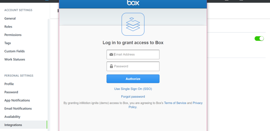 Connecting box