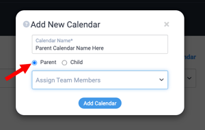Add Parent Calendar