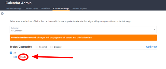 Deleting A Content Strategy Value