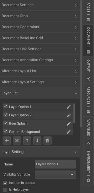 Layer List