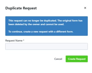 Form duplication disclaimer