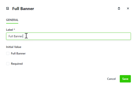 Checkbox Field