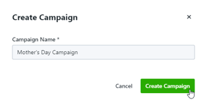 Create Campaign button