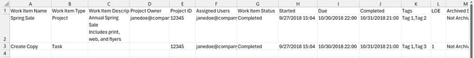 Project Import Example