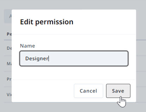 Edit permission