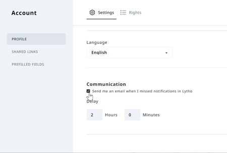 communication section