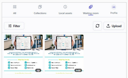 Microsoft Office Waiting Room Tab
