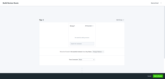Creating a review route