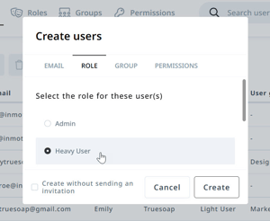 role tab