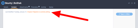 compare versions button