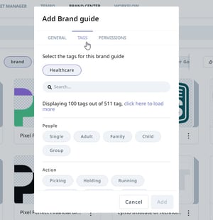 applying tags