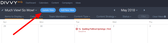 Update View