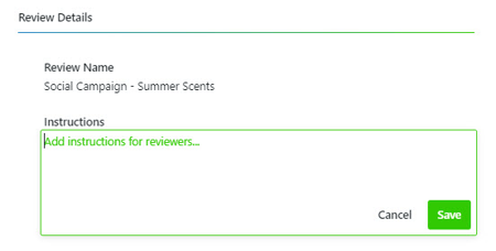 review instructions