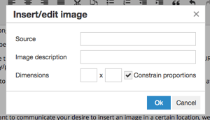 Inserting/Embedding Images