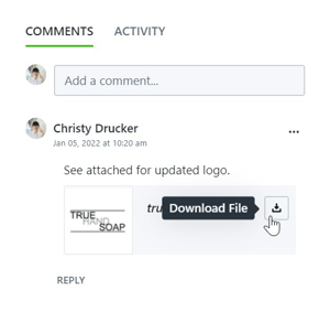 download file button