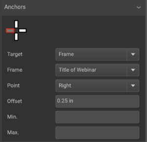 horizontal anchors
