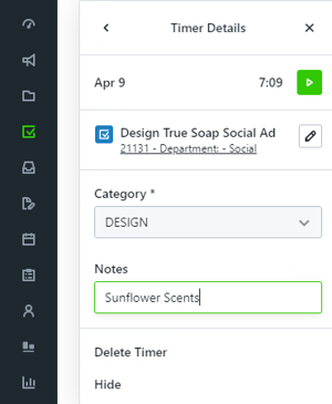 Adding notes