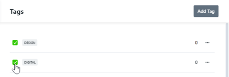 merging tags