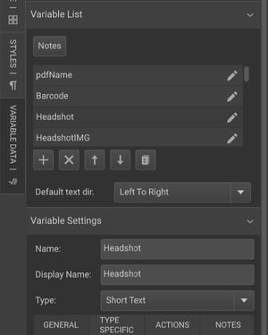 Select your alternate layer