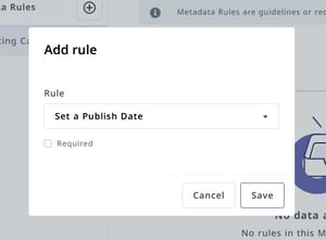 publish date rule
