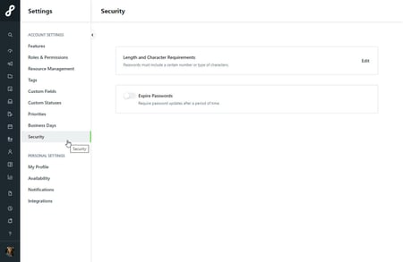 Security panel