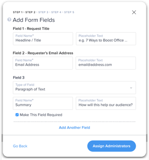 Add form fields